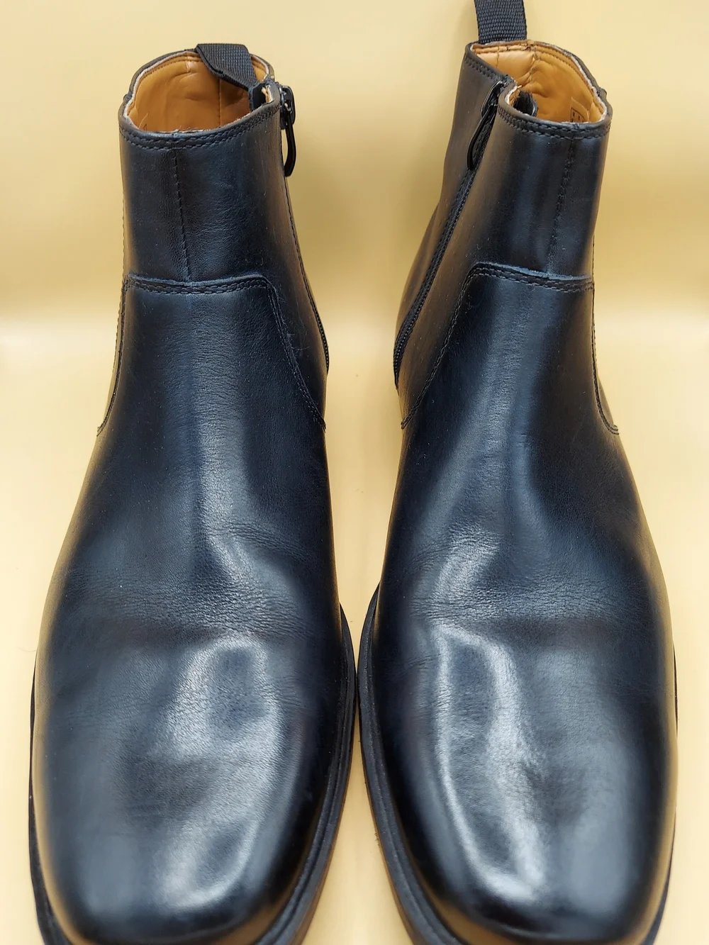 Clarks Black Leather Chelsea Boots